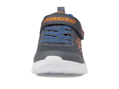 Skechers Boy's Microspec Max-Vaptix Sneaker, Charcoal/Blue, 11.5 Little Kid - Image 7