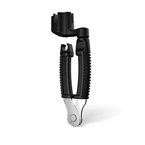 D'Addario Accessories Pro-Winder Guitar String Winder, Cutter, Bridge Pin Puller - All in One Guitar Tool - Black - Image 1