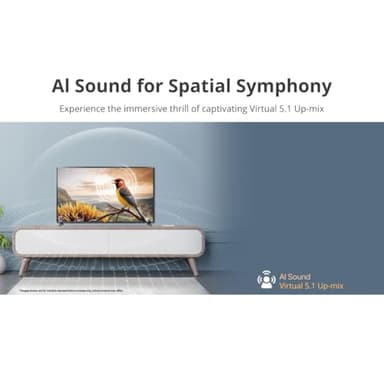 LG 32" inch Smart TV (2025) LR600 32" Class HD HDR10 LR60 Series webOS 23 Bluetooth α5 AI Processor Gen6 + Wall Mount (Renewed) - Image 7