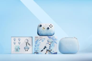 8Bitdo Ultimate 2.4G Wireless Controller for PC, Android, Steam Deck, and Apple - Chongyun Edition (Officially Licensed by Genshin Impact) - Image 5