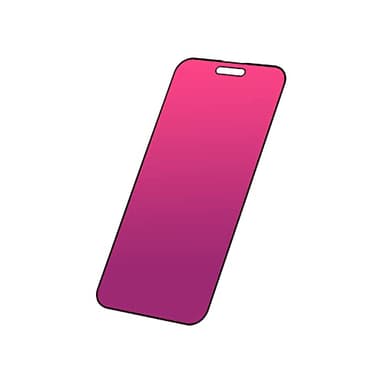 EGKimBa Privacy Screen Protector - Compatible with iPhone 16, 15, 14 Pro - 6.1 inch Gradient Colorful Electroplated Anti-Spy Anti-Blue Light Tempered Glass - Image 1