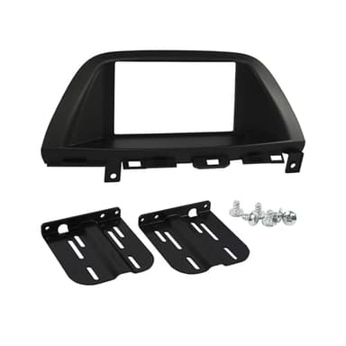 Scosche HA1700B Double DIN Radio Installation Dash Kit Compatible with Select 2005-10 Honda Odyssey - 2 Din Aftermarket Car Stereo Install Kit Radio Bracket - See Fit Guide in Images for Vehicle List - Image 2
