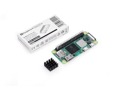 Raspberry Pi Zero 2 WH Kit, Official Pre-Soldered Header, Heatsink, USB Cable, HDMI Adapter (with Quad-core CPU,Bluetooth 4.2,BLE,onboard Antenna,etc.) - Image 4