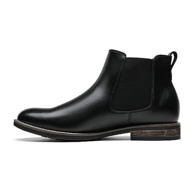 Bruno Marc Men's Classic Chelsea Ankle Dress Boots,Size 14,Black,URBAN-06-1 - Image 2