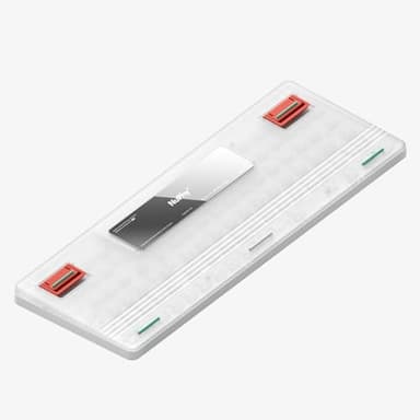 nuphy Air96 V2 Wireless Mechanical Keyboard,100 Keys Gaming Keyboard,Supports Bluetooth 5.1,2.4G and Wired Connection,for PC/Laptop/Windows/Mac -White Gateron Wisteria Switch - Image 2