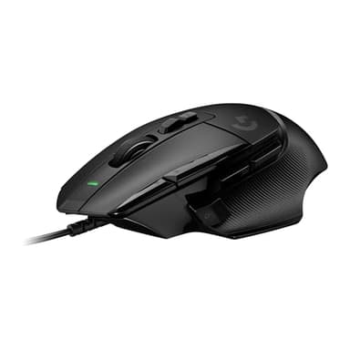 Logitech G502 X Wired Gaming Mouse - LIGHTFORCE hybrid optical-mechanical primary switches, HERO 25K gaming sensor, compatible with PC - macOS/Windows - Black - Image 1