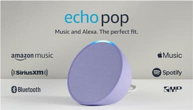 Amazon Echo Pop (newest model), Our smallest Alexa speaker, Fits in any room, Lavender Bloom - Image 13