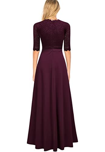 REPHYLLIS Wedding Guest Dresses for Women Prom Maternity Formal Dresses M - Image 3