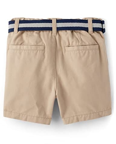 The Children's Place,and Toddler Boys Chino Shorts,Toast,2T - Image 2