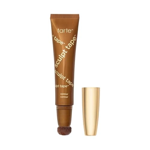 tarte sculpt tape contour – Lightweight Cream Bronzer with Shea Butter for Blendable, Buildable Contour & Natural Looking Sculpted Glow, Vegan & Cruelty Free - Image 1
