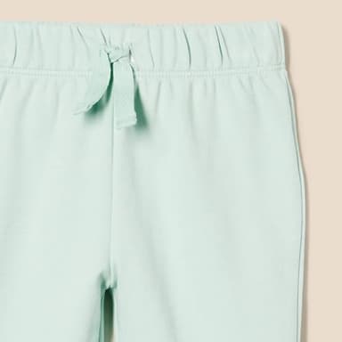 Amazon Essentials Unisex Babies' Cotton Pull-On Pants, Pack of 3, Olive/Pale Mint Green/Navy, 3-6 Months - Image 4
