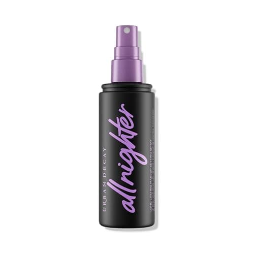 Urban Decay All Nighter Waterproof Makeup Setting Spray (Full Size) - Natural Finish, Smudge-Proof, Transfer-Resistant, Up to 16HR Wear, Cools Skin Temperature, Fine Mist, Controls Shine - 4 Fl Oz - Image 1