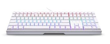 Cherry MX 3.0 S Wired Mechanical Gaming Keyboard. Aluminum Housing Built for Gamers w/MX Red Silent Switches. RGB Backlit Display Over 16m Colors. from The Makers of MX. Full Size. Pure White. - Image 3