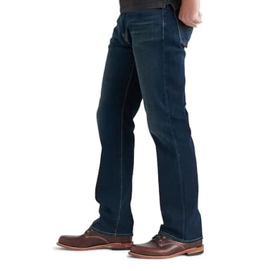 Lucky Brand Men's 181 Relaxed Straight Jean, Balsam, 42W x 30L - Image 3