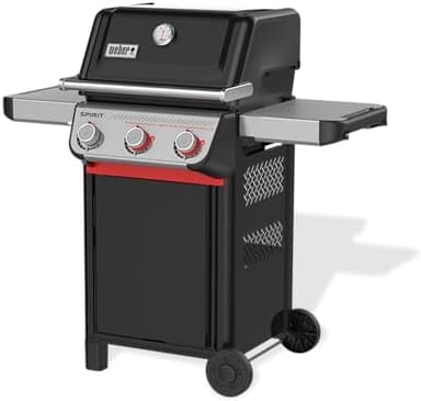Weber Spirit E-325 Liquid Propane Gas Grill for Outdoor Cooking and BBQ, 3 Boost Burners, Black - Image 3