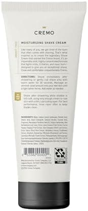 Cremo Original Shave Cream, Astonishingly Superior Ultra-Slick Shaving Cream for Men, Fights Nicks, Cuts and Razor Burn, 6 Fl Oz - Image 8