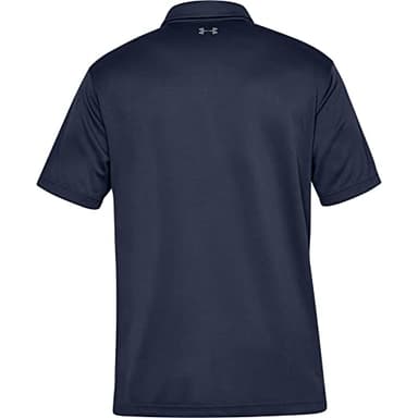 Under Armour Men's UA Tech Polo LG Navy - Image 6