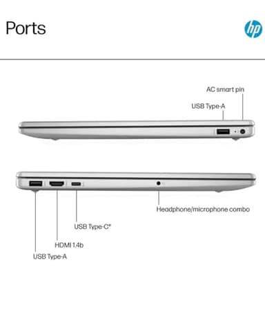 HP 2025 15.6" Touchscreen Laptop - w/Office Lifetime & Win 11 Pro&External DVD Drive, Intel i3 1315U(Up to 4.5GHz), Wi-Fi 6, Copilot AI, HD Touch Display, Long Battery Life, 64GB RAM, 2TB SSD - Image 7