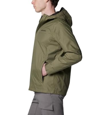 Columbia Men's Watertight II Waterproof Rain Jacket, Stone Green, Small - Image 4