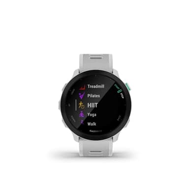 Garmin Forerunner 55, GPS Running Watch with Daily Suggested Workouts, Up to 2 Weeks of Battery Life, White - Image 7