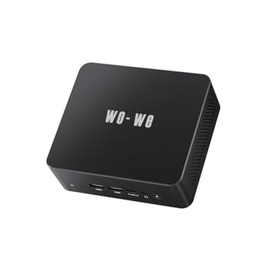 wo-we AMD P5 Mini Gaming PC Ryzen R5-3500U, 8GB DDR4 256GB SSD, 3200MHz RAM, Desktop Mini Computers Triple 4K Display 2*HDMI WIFI5 - Image 1
