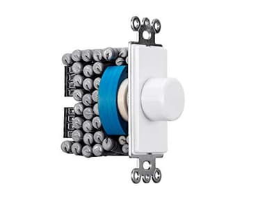 Monoprice 120-Watt Rotary Resistance Speaker Volume Control, 12-Position Switch, 36dB Attenuation, Solderless Speaker Terminals, Multi-Color, Model Number: 138168 - Image 3