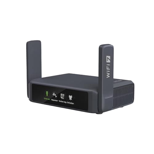 GL.iNet GL-BE3600 (Slate 7) Portable Travel Router, Pocket Dual-Band Wi-Fi 7, 2.5G Router, Portable VPN Routers WiFi for Travel, Public Computer Routers, Business Trip, Moblie/RV/Cruise/Plane - Image 1