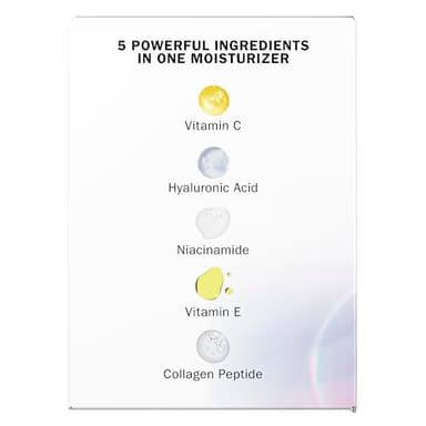 Olay Super Cream with Sunscreen SPF 30, Lightweight Face Moisturizer with Sun Protection, 5-in-1 Skin Care Benefits - Hydrating, Brightening, Firming - Niacinamide, Vitamin C, Collagen Peptide, 1.7 oz - Image 15