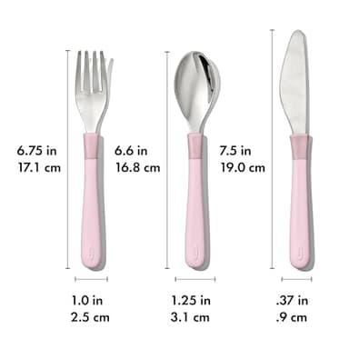 OXO Tot Cutlery for Big Kids - Blossom - Image 2