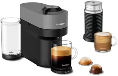 Nespresso Vertuo Pop+ Coffee and Espresso Maker by Breville with Milk Frother, Dark Grey - Image 3