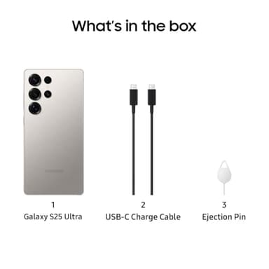 SAMSUNG Galaxy S25 Ultra, 512GB AI Smartphone, Unlocked Android, AI Night Mode Camera, Snapdragon 8 Elite Fast Processor, 5000mAh Battery, Built-in S Pen, 2025, US 1 Yr Warranty, Titanium Gray - Image 11