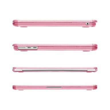 MOSISO Compatible with MacBook Air 13 inch Case 2025 2024 2023 2022 M4 A3240 M3 A3113 M2 A2681,Anti-Cracking Heavy Duty TPU Bumper Hard Case&Keyboard Skin&ScreenFilm for MacBook Air 13.6, Chalk Pink - Image 7