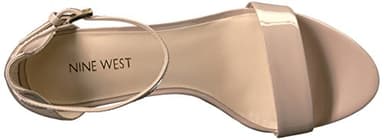 Nine West Women's Pruce Heeled Sandal, Natural Patent, 12 - Image 5
