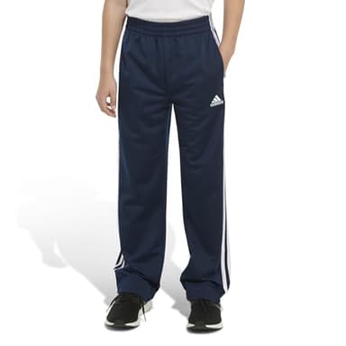 adidas boys Iconic Tricot Jogger Track Pants, Iconic Collegiate Navy, Large - Image 4