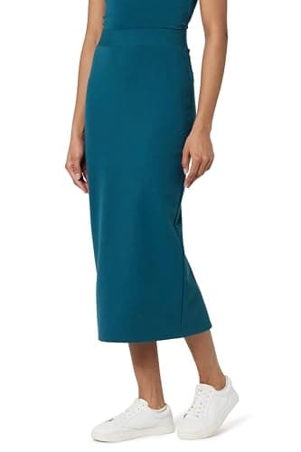 The Drop Women's Esmeralda Midi Skirt, Legion Blue, XXL, Plus Size - Image 1