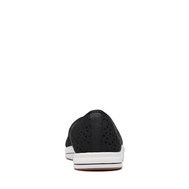 Clarks Women's Breeze Emily Loafer, Black Synthetic, 9.5 Wide - Image 7