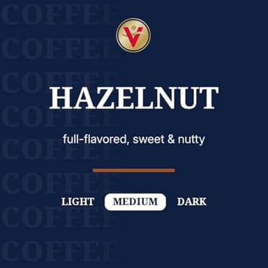 Victor Allen's Coffee Hazelnut Flavored, Medium Roast, 80 Count, Single Serve Coffee Pods for Keurig K-Cup Brewers - Image 2
