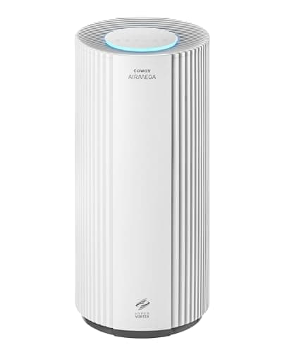 COWAY Air Purifiers for Large Room Whole Home Up to 3,285ft², True HEPA Filter for Smoke, Allergen, Pet Dander, Odor, PM(1, 2.5, 10), AQI, Turbo Eco Mode, Energy Star, 3yr Warranty, Airmega 450 White - Image 1