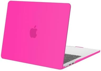 MOSISO Compatible with MacBook Air 13 inch Case 2026 2025 2024 2023 2022 Release M4 A3240 M3 A3113 M2 A2681, Plastic Hard Shell Cover Compatible with MacBook Air 13.6 inch Case, Bright Rose - Image 3