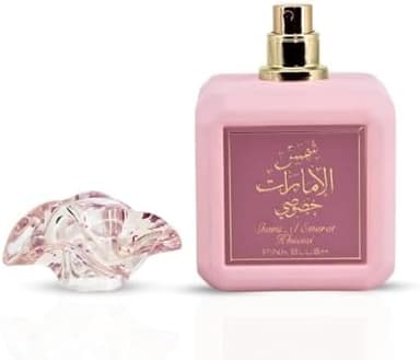 Ard al Zaafaran Pink Blush Shams Al Emarat Khususi, Marshmallow Blush Perfume For Women, Eau de Parfum - 100 ML (3.4 OZ) Romantic & Sweet Arabian Perfume - A Captivating Scent wrapped in Pink Bottle - Image 6