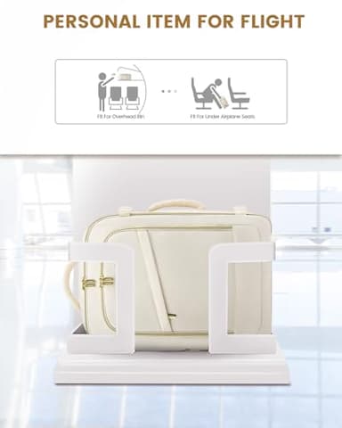 LOVEVOOK 40L Travel Backpack for Women, Carry On Flight Approved, Large Personal Item Bag, Fits 17 inch Laptop, TSA Approved Luggage with 3 Packing Cubes, Waterproof Weekender Gym Backpack - Image 3