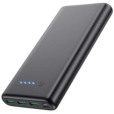 Portable Charger 36800mAh,4 Outputs Power Bank, Dual Input 5V/3A External Battery Pack,USB-C in&Out High-Speed Charging Backup Charger Compatible with iPhone 16/15/14/13,Samsung S23 Android Phone etc - Image 1