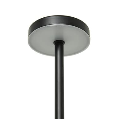 Simple Designs LD1083-BLK 12.75" Mushroom Magic Disc Dimming & Rechargeable Cordless 4-Way Touch Sensor Stick Desk Lamp, Black - Image 6