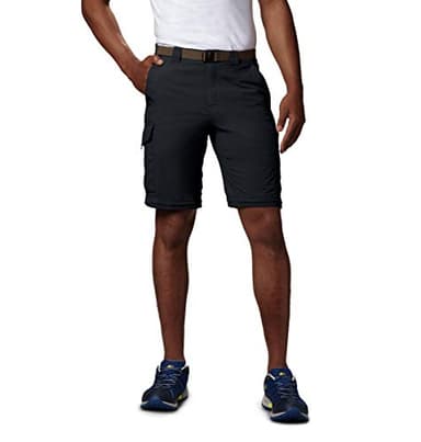 Columbia Men's Silver Ridge Convertible Pant, Breathable, UPF 50 Sun Protection, Black, 34x34 - Image 3