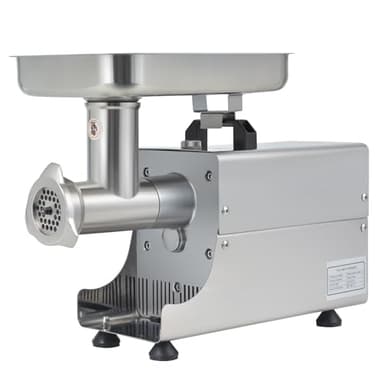 OKF Stainless Steel Electric Meat Grinder - 2800W Heavy Duty Commercial #8 Meat Grinders for Home Use with 2 Blades, 3 Plates, 3 Stuffing Tubes - Image 1