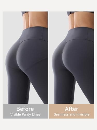 LUCKMEEY Cotton Thongs for Women Seamless Thongs for Women No Show Thong Panty Liners Workout G-String Thongs Underwear All Black - Image 2