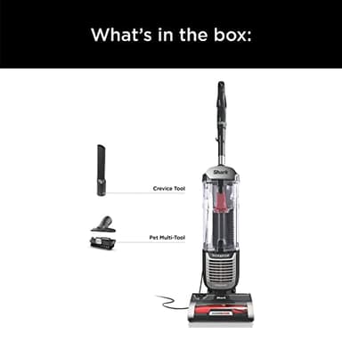 Shark ZU102 Rotator Pet Upright Vacuum with PowerFins HairPro & Odor Neutralizer Technology, Charcoal, 2.9 L Dust Cup - Image 14