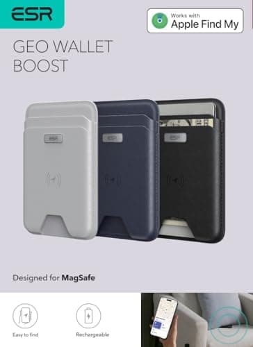 ESR for MagSafe Wallet with Find My Functionality, 5 Cards Holder, RFID-Blocking, Strong Magnetic Wallet for iPhone, for iPhone 17/16/15/14/13/12 Series, Not for 13/12 Mini, Black - Image 10