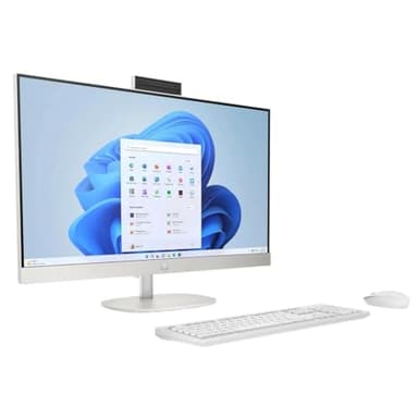 HP 27 inch All-in-One Desktop PC, FHD Touchscreen, AMD Ryzen 5 7520U, 16 GB RAM, 1 TB SSD, AMD Radeon Graphics, Built-in-Speaker, Windows 11 Pro - Image 2