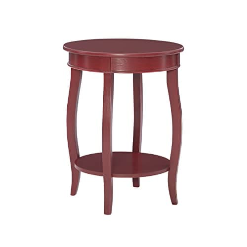 Powell Furniture Powell Round Shelf, Red Table - Image 1